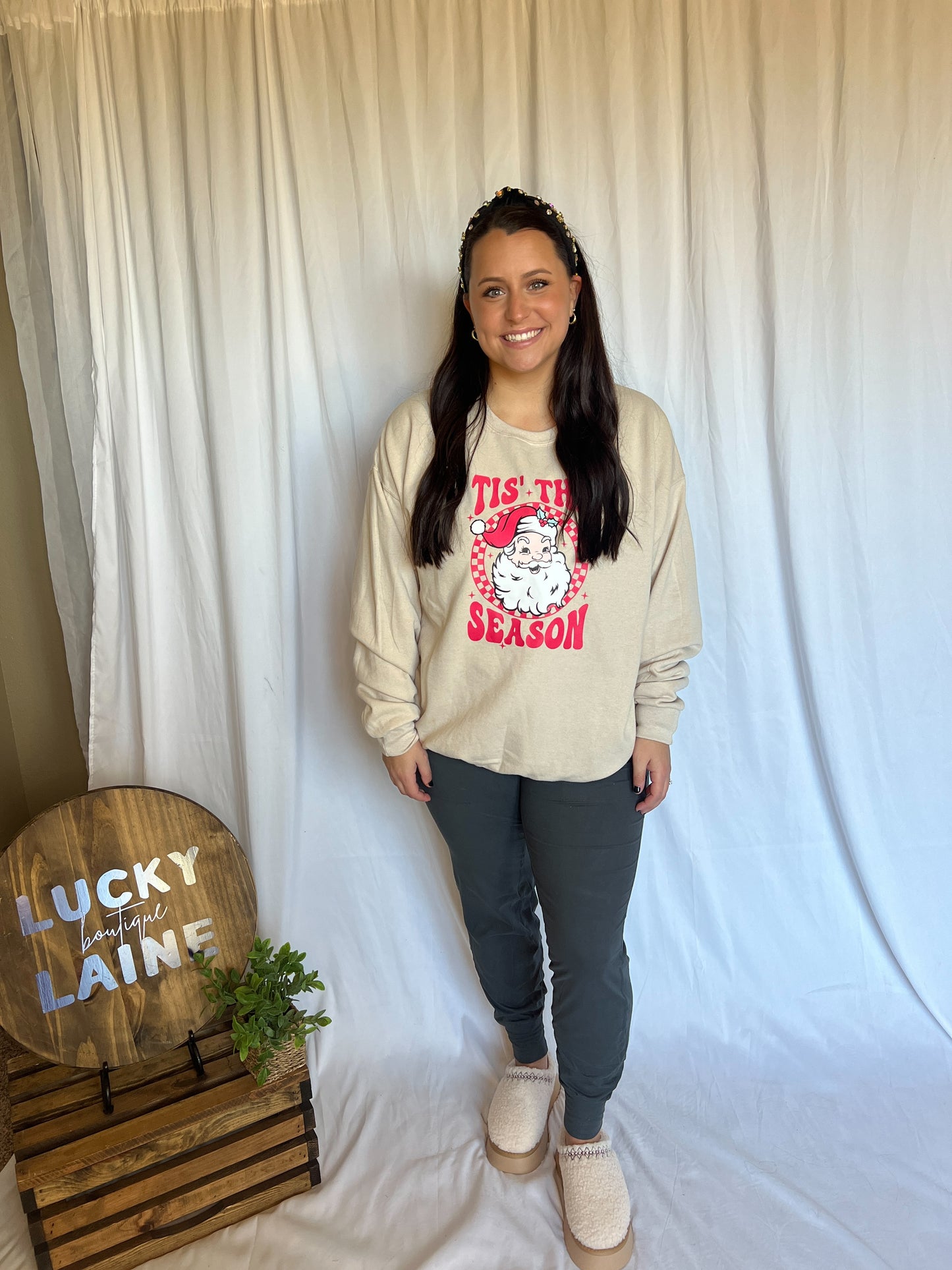 Santa Tis The Season Sweatshirt