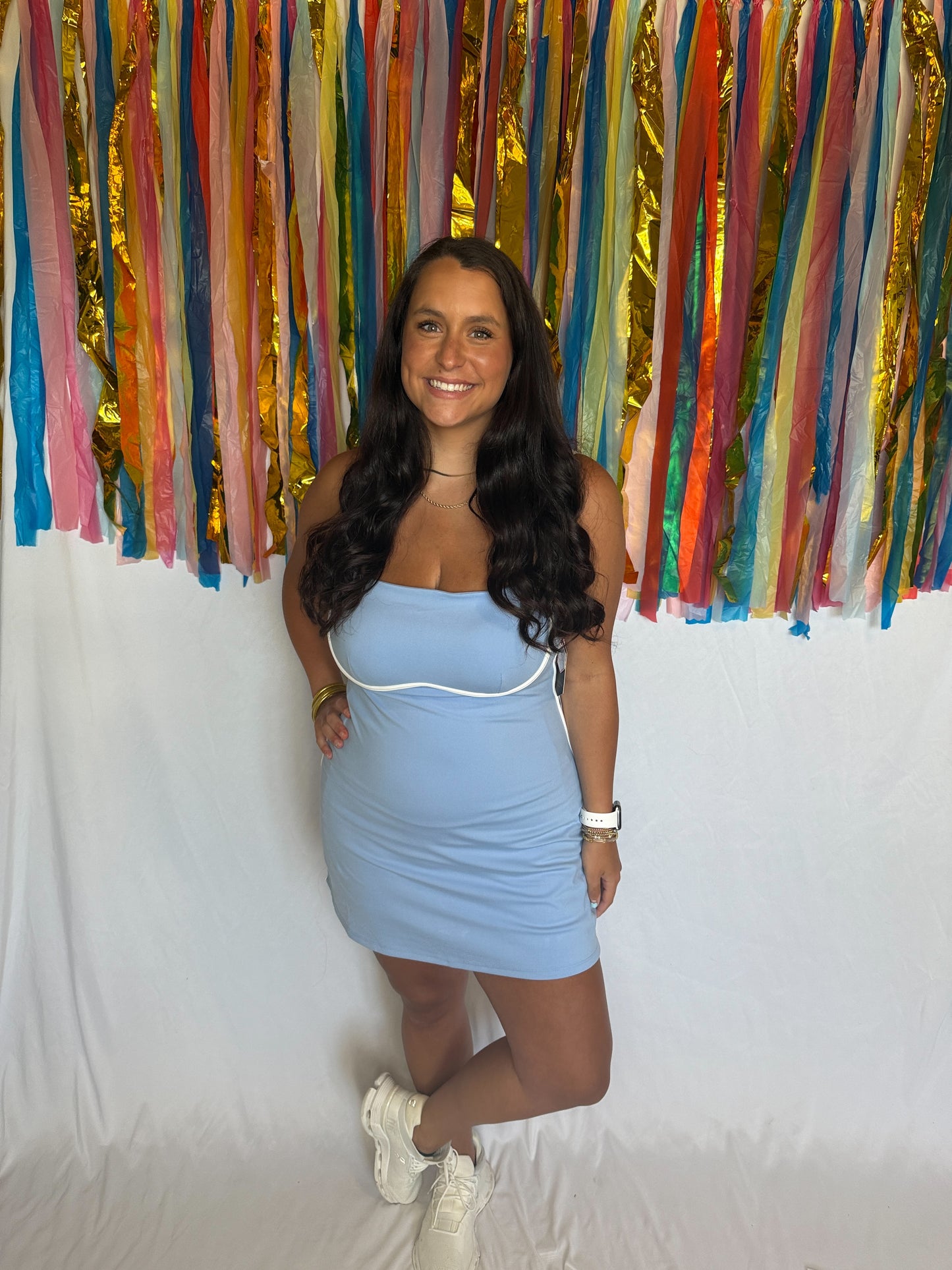 Swift Blue Athletic Dress