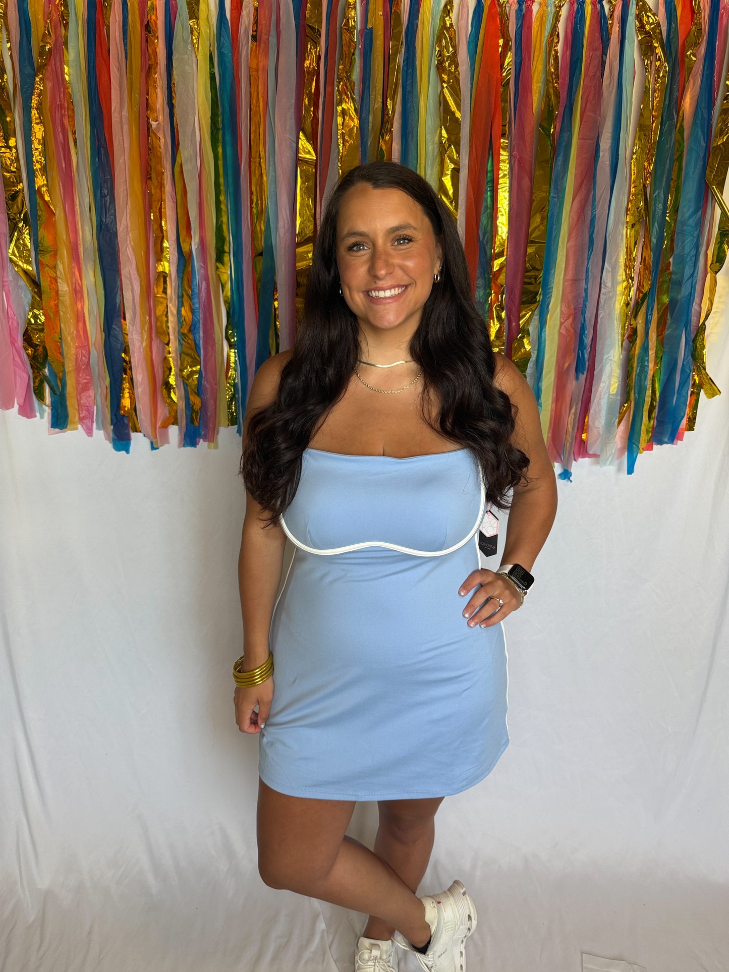 Swift Blue Athletic Dress