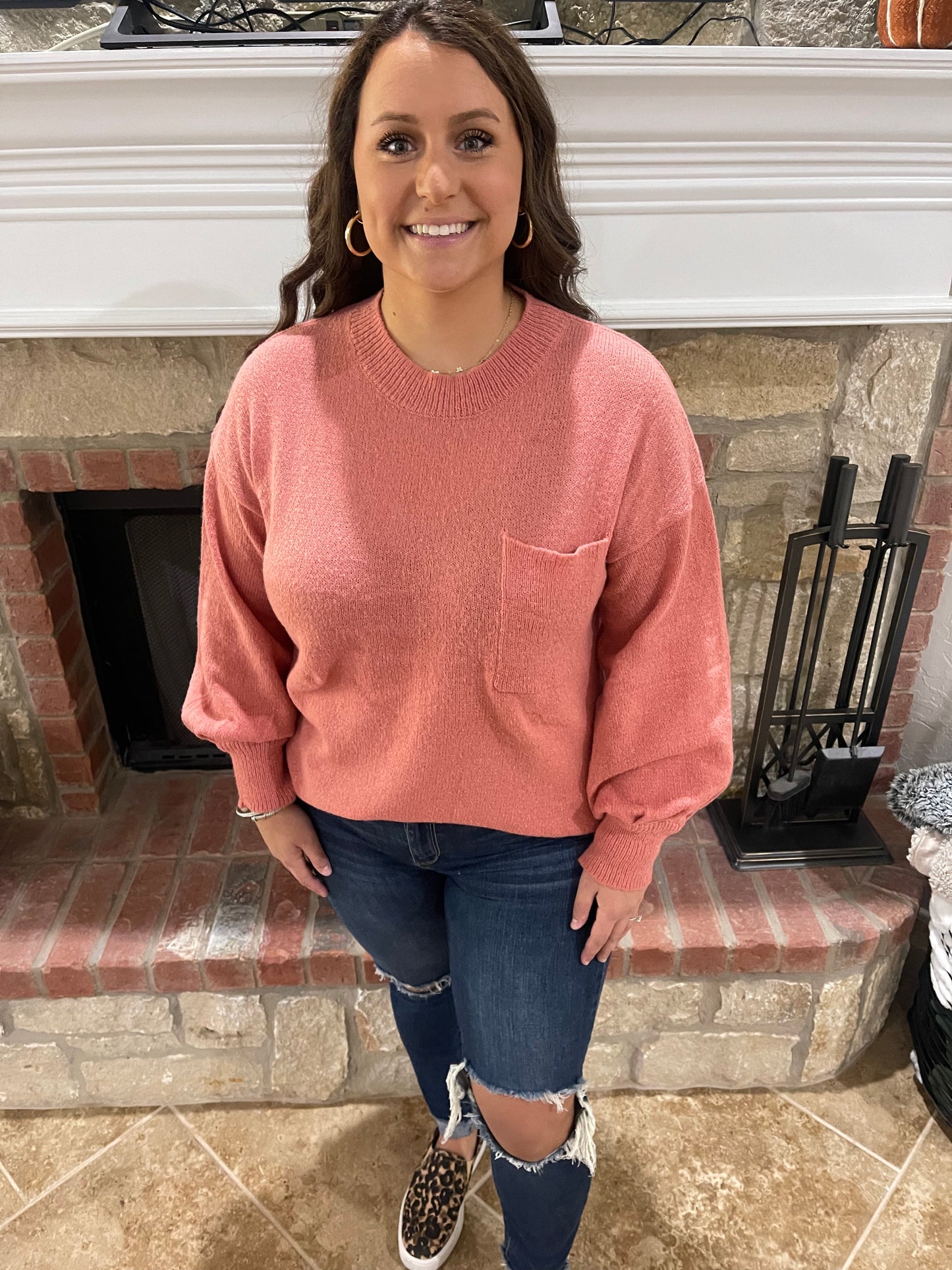 Peachy Sweater