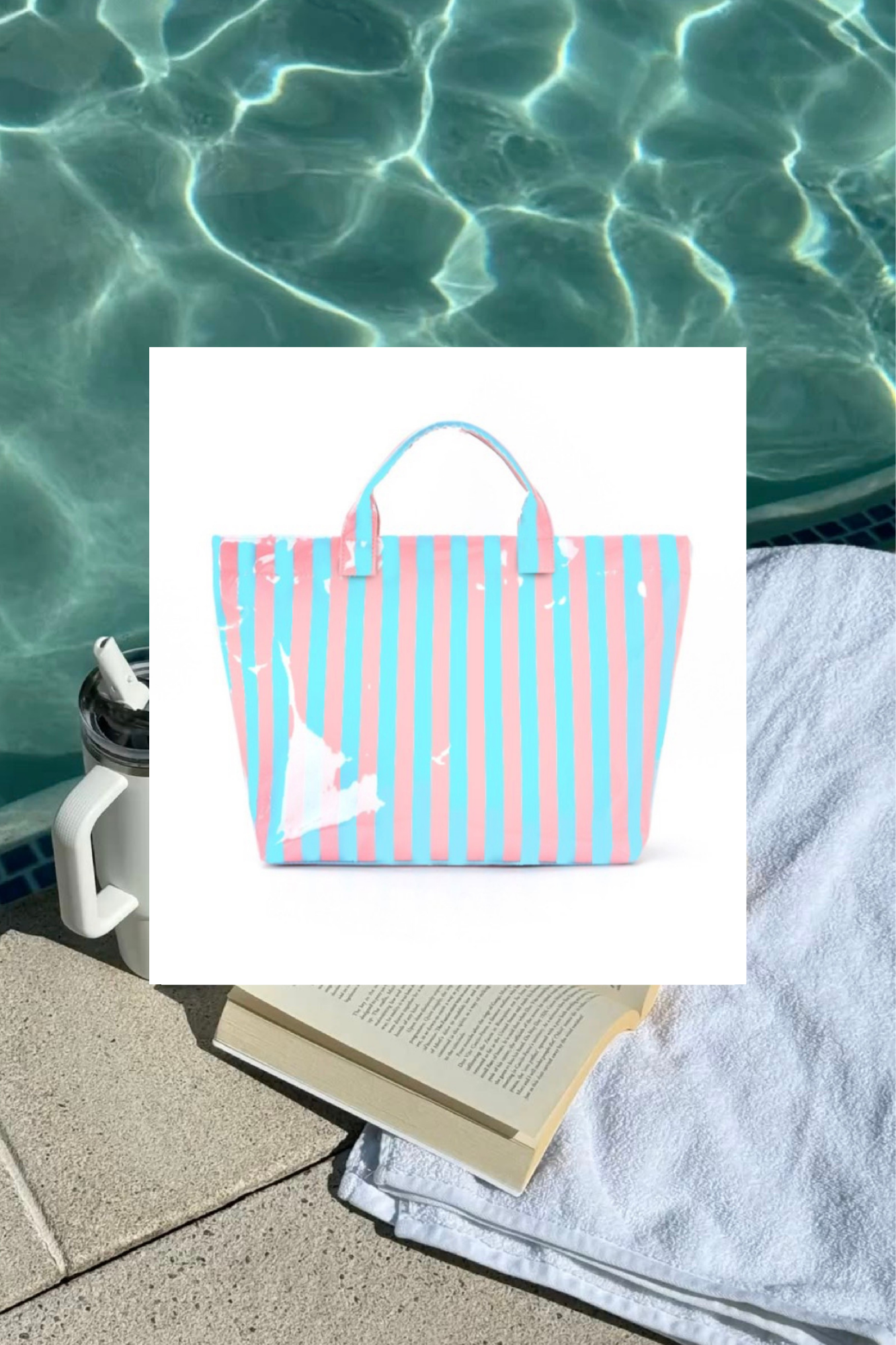 By the pool bag
