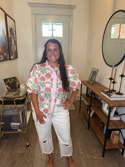 Peach Breeze Top