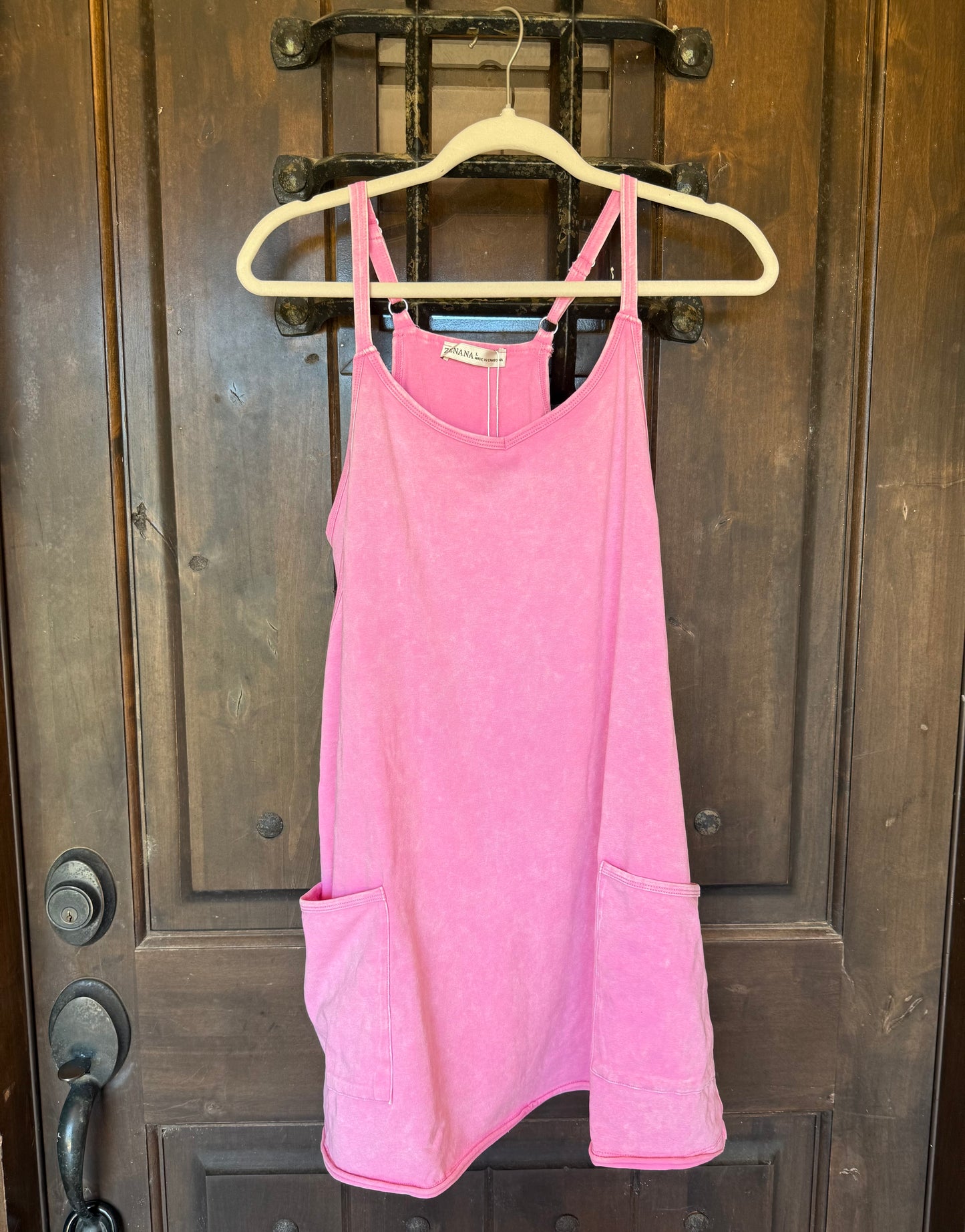 Candy Pink Romper Dress