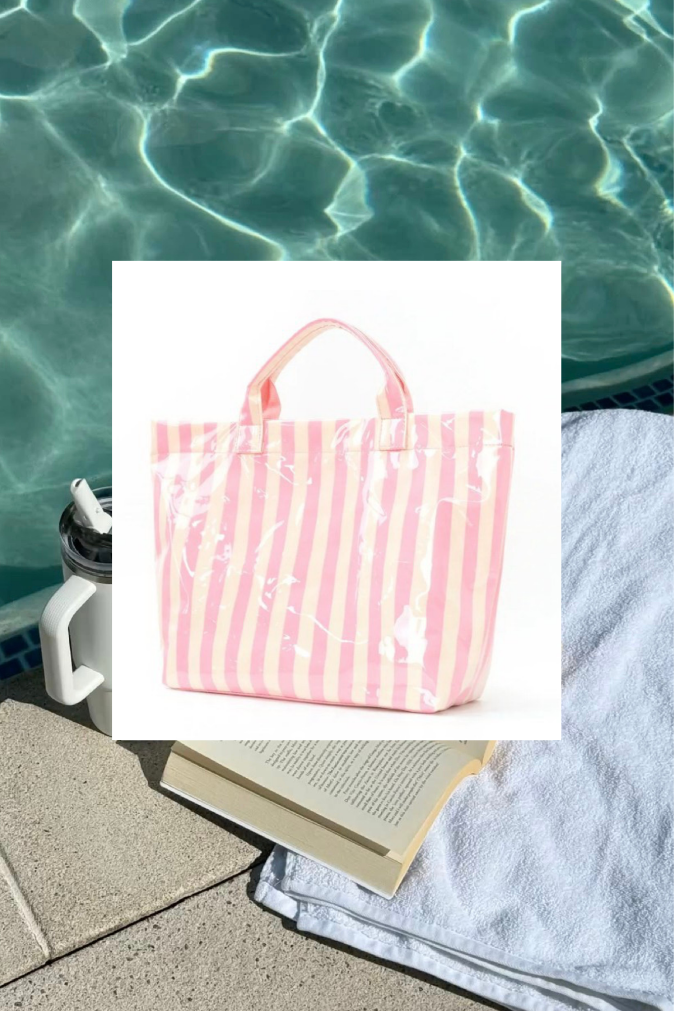 By the pool bag