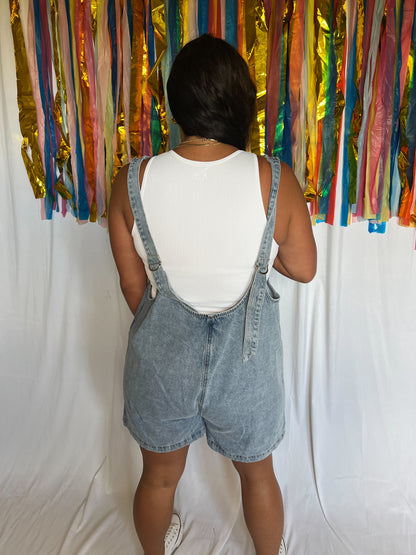 90's Baby Denim Overalls