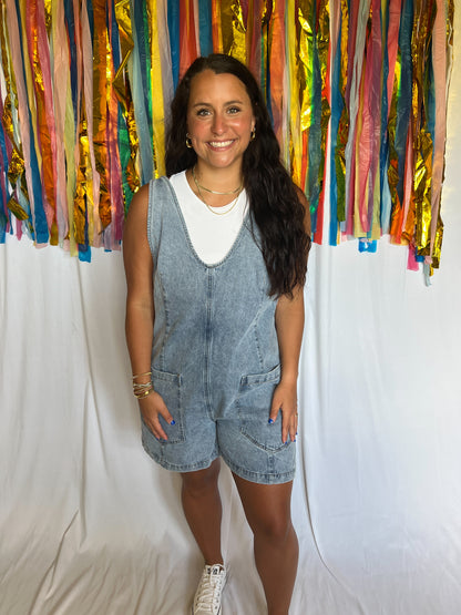 90's Baby Denim Overalls