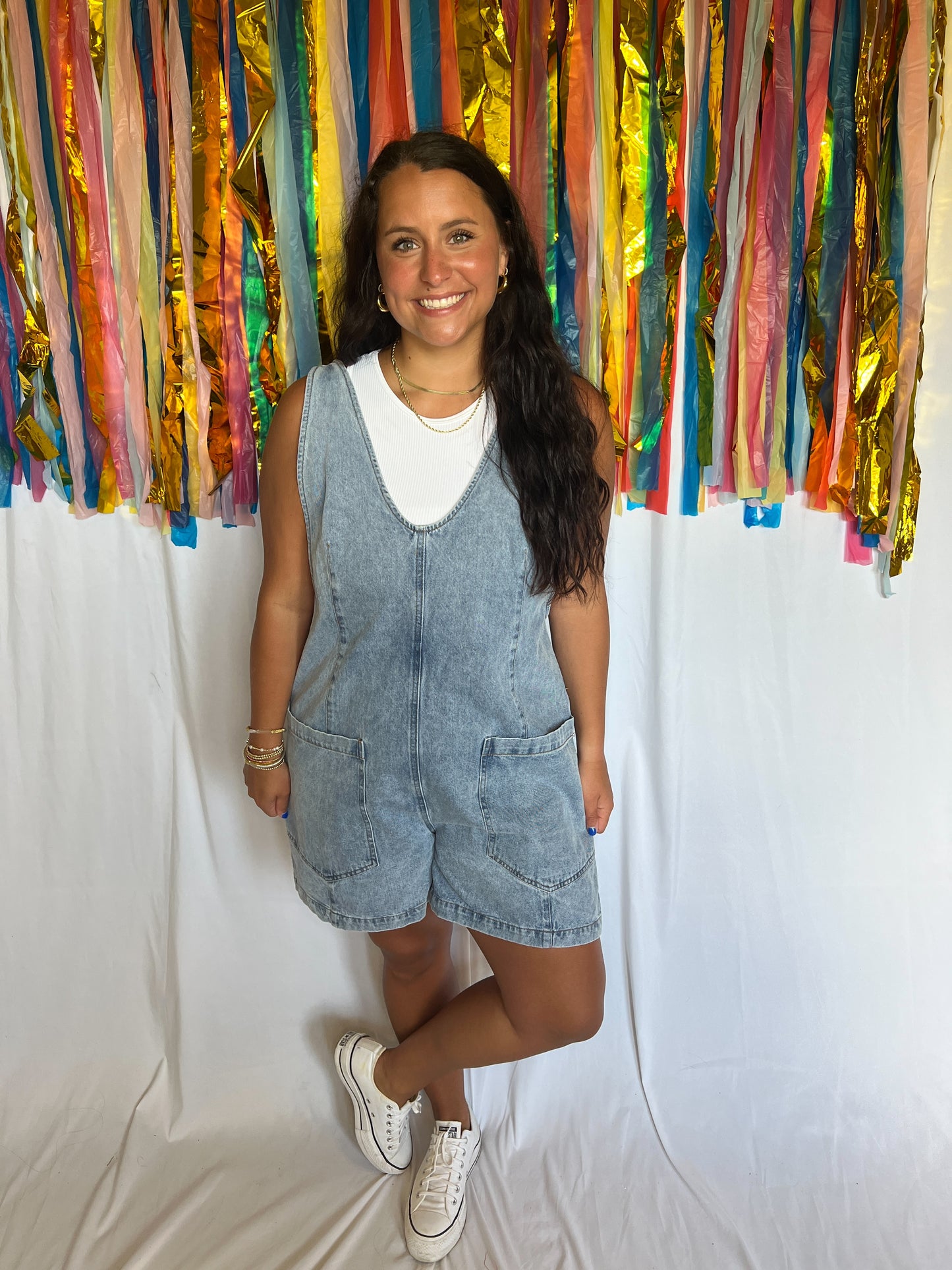 90's Baby Denim Overalls