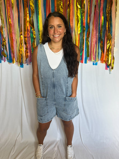 90's Baby Denim Overalls