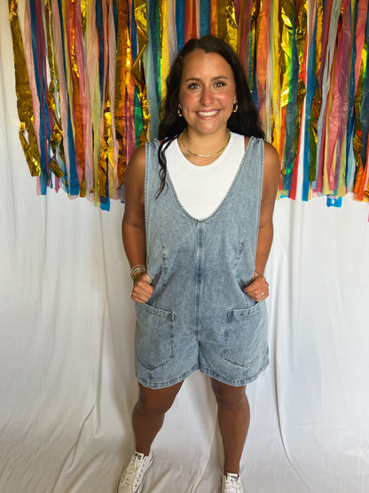 90's Baby Denim Overalls