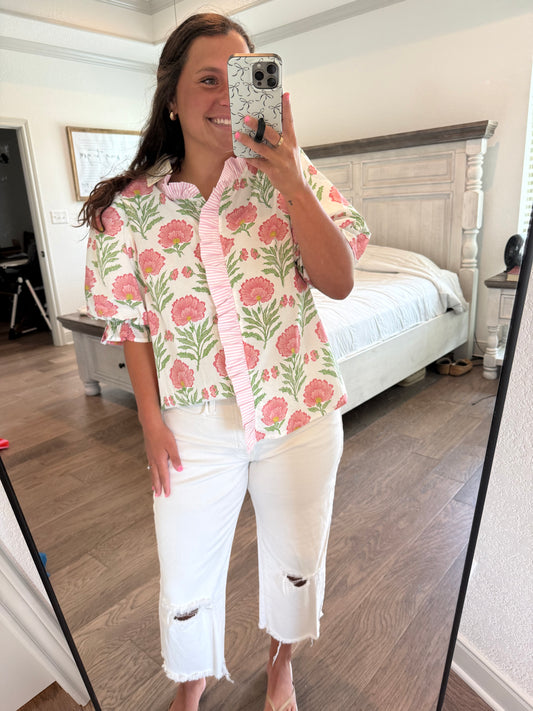 Peach Breeze Top