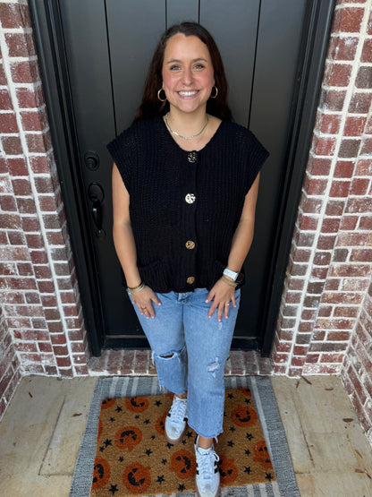 Harper Knit Sweater Vest